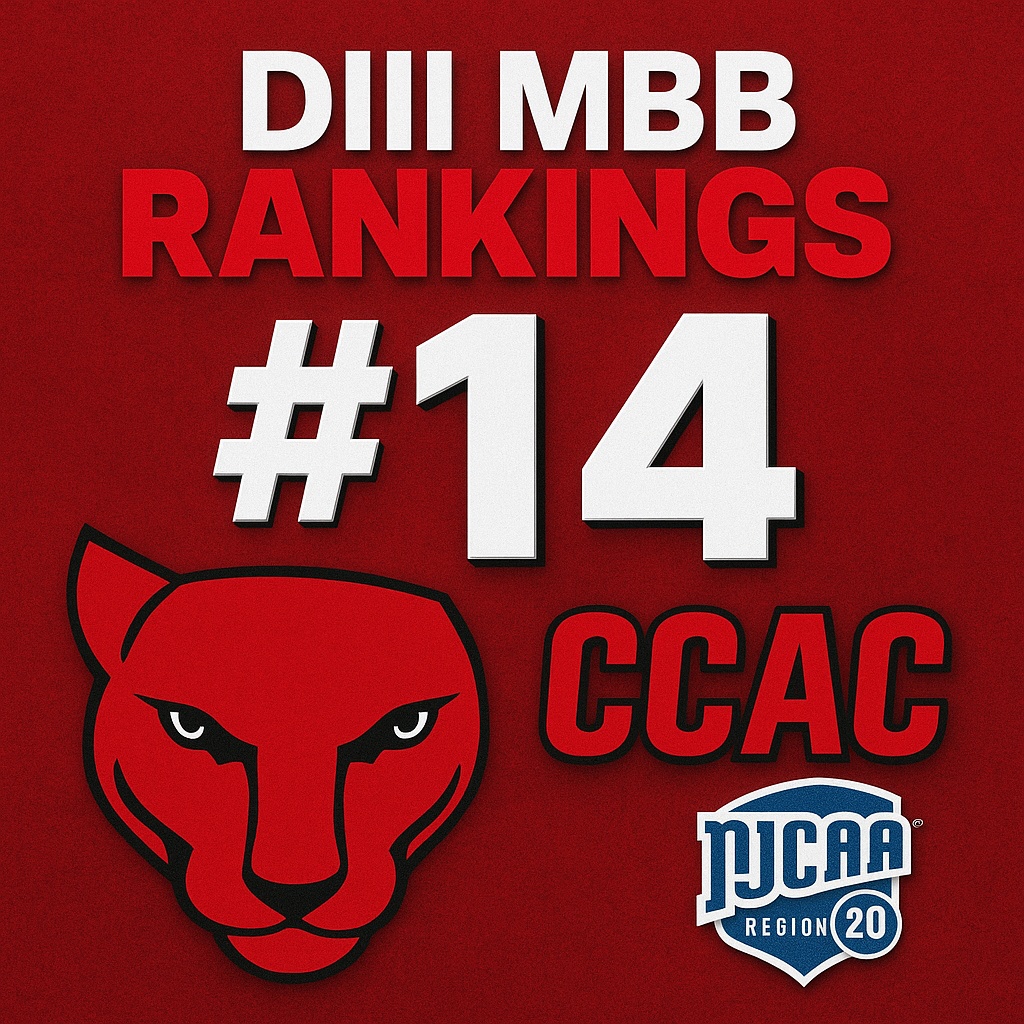 CCAC Men&rsquo;s Basketball Climbs to No. 14 Nationally in NJCAA Division III Rankings